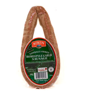 homestyle garlic sausage